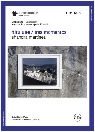 | Shandra Martínez | 

El equipo de GKo se complace presentar el proyecto de la artísta donostiarra Shandra Martínez, Hiru une / Tres momentos.